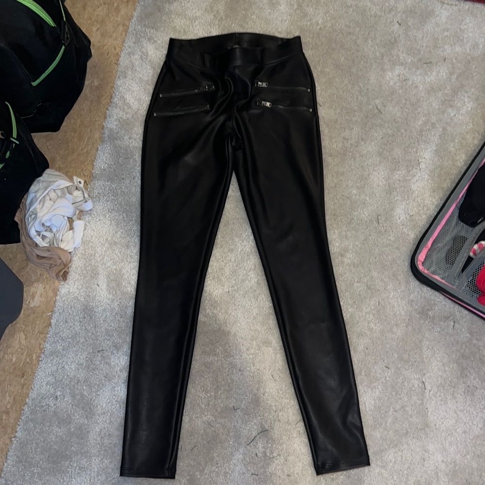 Express Leather Leggings